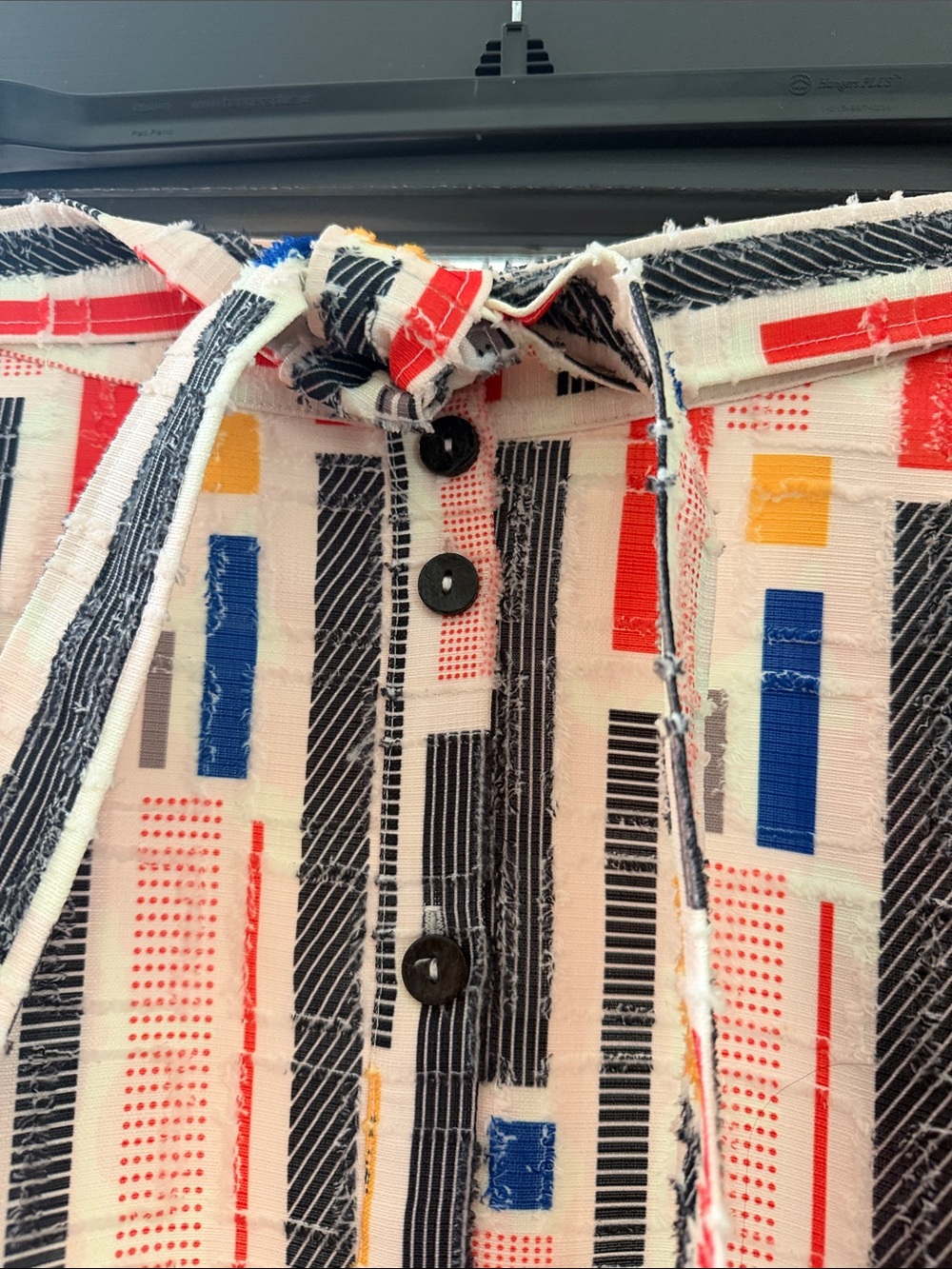Hutch Multicolor Geometric A-Line Skirt - Picture 2 of 5